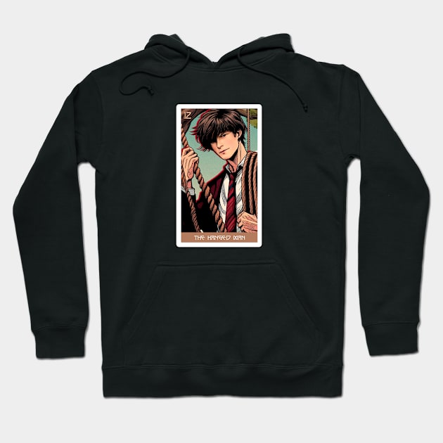 the hanged man - house of anubis tarot card Hoodie by sadieillust